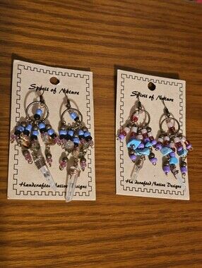 Spirit Of Nature Handcrafted Multicolor Beaded Earrings